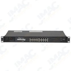 Altronix NetWay81G PoE Midspan, 8 Port, 10/100/1000, 30W max per port (240W total power), Battery Charging, 115/230VAC Input