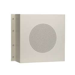 Louroe TLI-VR-SQ 8" Speaker and Electric Condenser Microphone with VR-SQ Housing