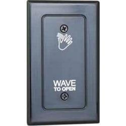 Camden 324/3S Hands Free Switch, Narrow, Stainless Steel Faceplate (Hand Icon/WAVE TO OPEN)
