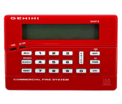 Napco GEMC-FK1 LCD Fire Red Keypad