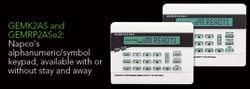 Napco GEMK2AS Alphanumeric/Symbol Keypad, Instant-Key