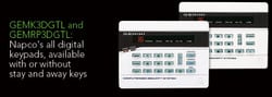 Napco GEM-K3DGTL Digital Keypad