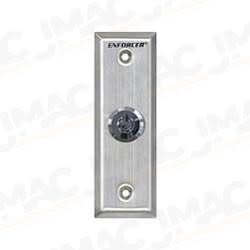 Seco-Larm SD71002V0 ENFORCER Request-to-Exit Key Switch Plate, Shunt Switch, Slimline Plate