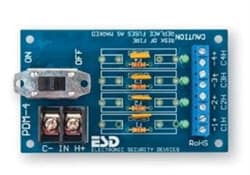 Securitron PDB-4C3 Power Distribution Board, 4 PTC Output, 3.08A Each