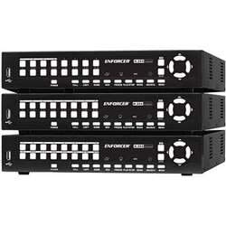 Seco-Larm DR-116-1.0TQ ENFORCER Series H.264 Network Digital Video Recorder, 16-Channel Audio/Video, 480PPS, 1TB HDD