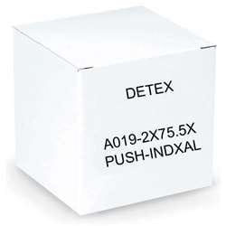 DETEX A019-2X75.5X PUSH-INDXAL