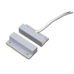 United Security 135SPDTBR Mini Stick-on Contact, Brown, Center Leads, SPDT