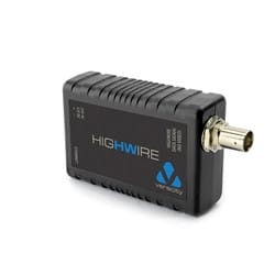 Veracity VHWHW HIGHWIRE Ethernet over coax converter (2 required per link) Veracity VHWHW HIGHWIRE Ethernet over coax converter (2 required per link)