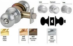 Schlage D40S Bath/Bedroom Privacy Knob Lock D Series