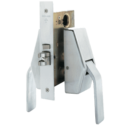 Schlage HL6-9040 Hospital Push/Pull Mortise Latch - Bath/Bedroom Privacy Lock Function