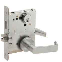 Schlage L9456 - Corridor Mortise Lock - Grade 1 Deadbolt Function Single Cylinder Keyed Lever Lock