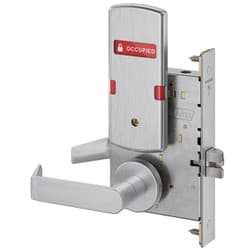 Schlage LV9056 - Vandlgard Entrance/Office Mortise Lock With Automatic Unlocking and outside Key Override Feature - Grade 1 Non-Deadbolt Function, Single Cylinder Keyed