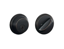 Schlage B60 Single Cylinder Keyed Entry Deadbolt B-Series