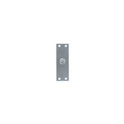 Detex 03W 613 W Trim Plate with Cylinder Hole, for 10/20/21 Series Devices, Dark Oxidized Satin Bronze Oil Rubbed