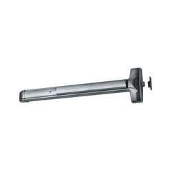 Detex 1003C LD 630 99 36 Advantex Wide Stile Rim Exit Device, with Night Latch Trim, Less Dogging, 99 Surface Strike, 36 In. Device, Satin Stainless Steel