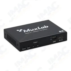 MuxLab 500510 HDMI 2.1 48Gbps 1x2 Splitter