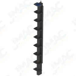 Protech Technologies 30840521 - 8.2ft , Single Face RX, 8 Cells, Anti-Condensation Caps, Solar Panel & Battery