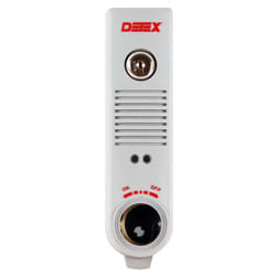 Detex EAX-300 Door Prop Alarm, Surface Mount, Battery Powered, Gray