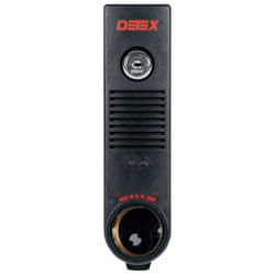 Detex EAX-500 MC65 BLACK Exit Alarm, Surface Mount, Battery Powered, Mortise Cylinder, Black