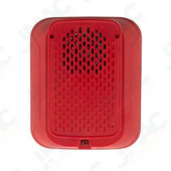 System Sensor HRL2-LF Wall Mount Sounder, Low Frequency, Red