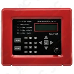 Farenhyt 00RA-1000R Red 4x20 LCD Remote Fire Annunciator