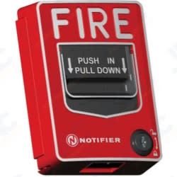 Notifier NBG-12LX Addressable Manual Pull Station