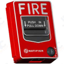 Notifier NBG-12L Dual Action Pull Station W/Key Lock