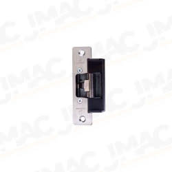 Dynalock 1604-L-US32D Electric Strike, ANSI Round Corner, "L" Profile, Brushed Stainless Steel