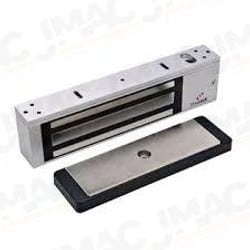 Dynalock 2011-TJ20-LP-US4 Electromagnetic Lock, 1200lbs, Single Inswinging Door, Low Power Coil, Satin Brass