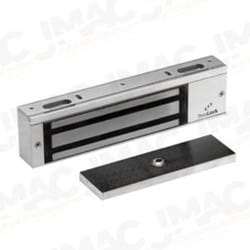 Dynalock 3000-VOP-US19 Electromagnetic Lock, 1500lbs, Single Outswinging Door, Single Coil, Value Option Package, Flat Black Coated