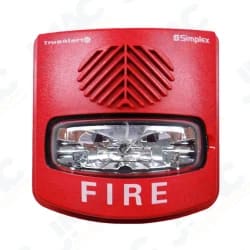Simplex 49AV-WRFO TrueAlert ES Weatherproof Horn Strobe