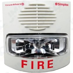 Simplex 49AV-WWF TrueAlert ES White Addressable Horn Strobe