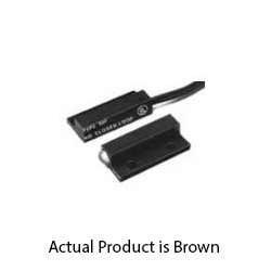 GRI 50F-12-B-BA Miniature Surface Mount Switch Set, Brown, Standard Gap 1/2"+, Closed Loop, Breakaway Flanges