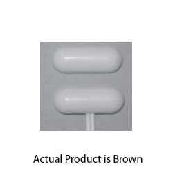 GRI 700CL12-B Capped Miniature Surface Mount Switch Set, Standard Gap, Brown, Center Leads, Closed Loop