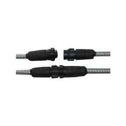 GRI 8237-3 3' #5702 Armored Cable, One Male Connector