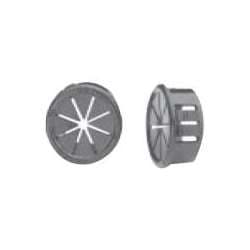 GRI CB-75-BL Wire Run Plug, Black, 3/4" Diameter