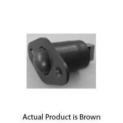 GRI DS-01T-B-W1K Short Roller Ball, Brown, Terminal Block, Closed Loop, 1K Resistor