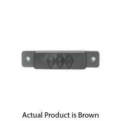 GRI M-14-B Magnet, Brown, Industrial Surface Screw Mount, 1/2" x 1/2" x 2-1/2"