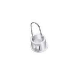 GRI PW-10HW Pre-Wire Plug, White, Hooked