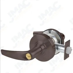 Schlage ALX40-ATH-613 Athens Privacy Lever Lock, Oil-Rubbed Bronze