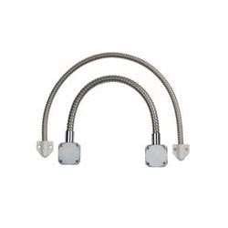 Rutherford 950812S Flex Loop, Heavy Duty Surface Mount, 16-Conductor @ 22 Gauge or 8-Conductor @ 18 Gauge, 12", Silver