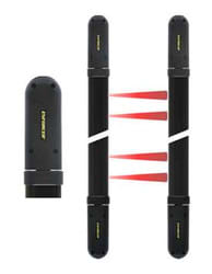 Seco-Larm E-9679-8B190Q ENFORCER Long-Range Barrier Sensors for Indoor/Outdoor Access Control, Up to 380ft (120m), 8 Pair, 79" (201cm)