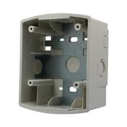 System Sensor SBBW Back Box, White, Surface Mount, Wall Installations