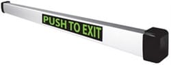 SDC MSB5502VW Request-to-Exit Switch Bar, Non-Latching, 2 SPDT Contacts, Aluminum, 36" Doors, Weather Resistant
