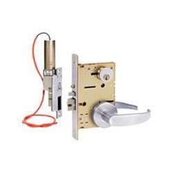 SDC ZS7550LCQ HiTower Frame Actuator Controlled Mortise Lockset, Locked from Outside, Failsafe, Schlage Mortise Lock