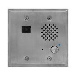 Viking E65SSEWP Stainless Steel Double Gang Entry Phone with Color Video Camera and Enhanced Weather Protection