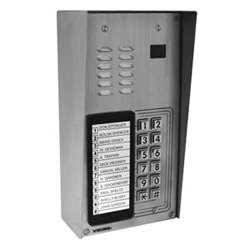 Viking K-1205-EWP 12 Button Apartment Entry Phone with Built in Door Strike Relay and Camera