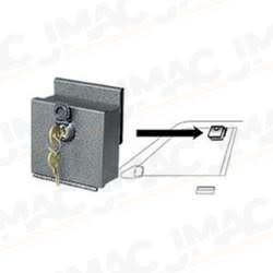 HPC KEP-15-301 Auto Key Keeper, 5-Wafer Cam Lock, 2 Keyed-Alike Keys