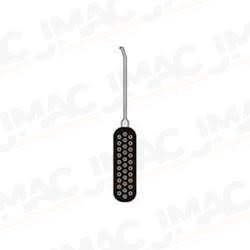 HPC SPE-11 Short Sure-Grip Rubber Handled Stainless Steel Extractor