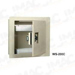 HPC WS-200 Large Wall Safe, Tubular Lock with 2 Keys